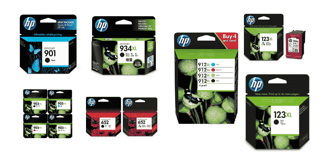 hp ראשי דיו מקוריים