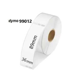 גליל מדבקות dymo 99012 תואם למדפסת dymo 450 גליל מדבקות dymo 99012 תואם למדפסת dymo 450