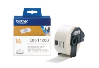 גליל מדבקות מקורי brother dk-11208