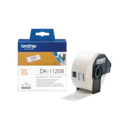 מדבקות למדפסת brother dk-11208