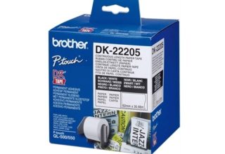 גליל מדבקות מקורי brother dk-22205