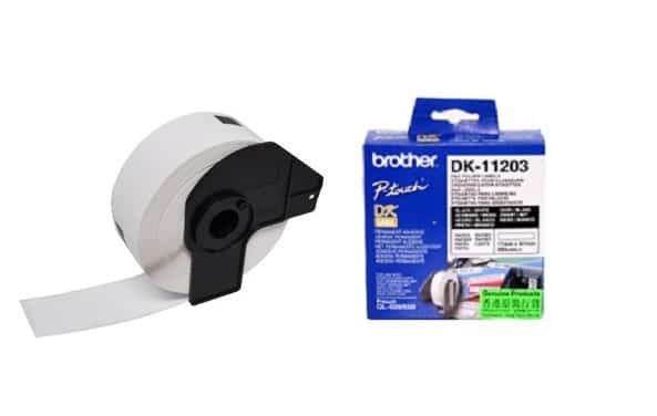 מדבקות למדפסת brother dk-11203