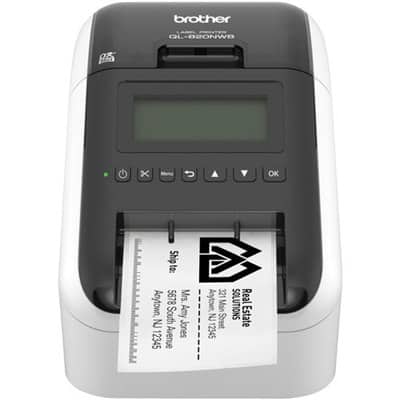 מדבקות למדפסת brother ql820nwb