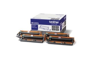 סט 4 דרמים מקוריים BROTHER DR243CL