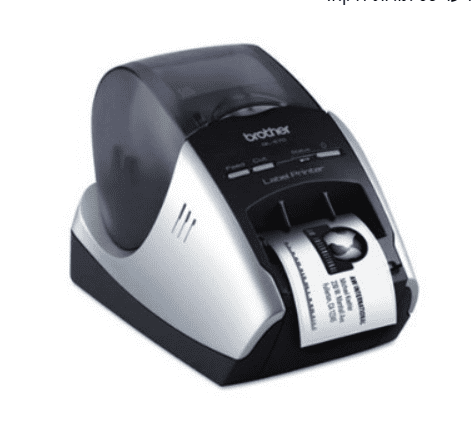 גליל מדבקות למדפסת brother QL580N