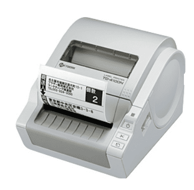 גליל מדבקות למדפסת brother td4100