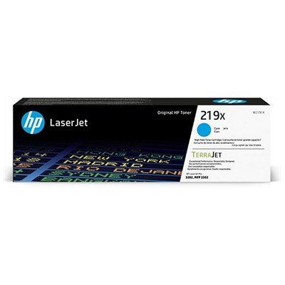 טונר CYAN מקורי hp 219x w2191x